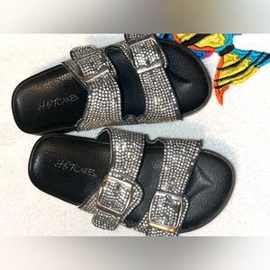 Girl Shoes size 12 Hot Cakes. Some Damages Missing Stones On The Top Pls See Pic